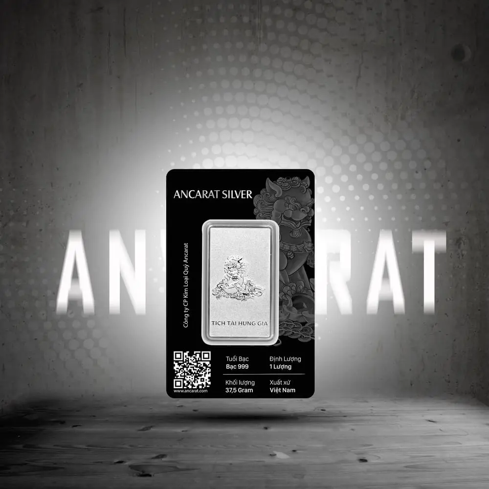 bạc miếng Bạch Lân Thịnh Vượng 1 lượng bạc miếng Bạch Lân Thịnh Vượng 1 lượng