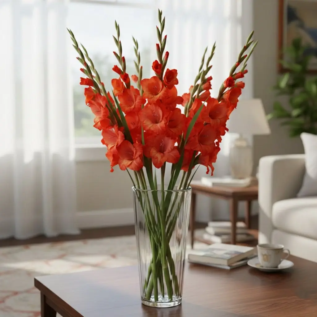 Cắm hoa Lay Ơn ngày Tết: Bí quyết giúp xua đuổi vận xui và rước tin vui vào nhà.