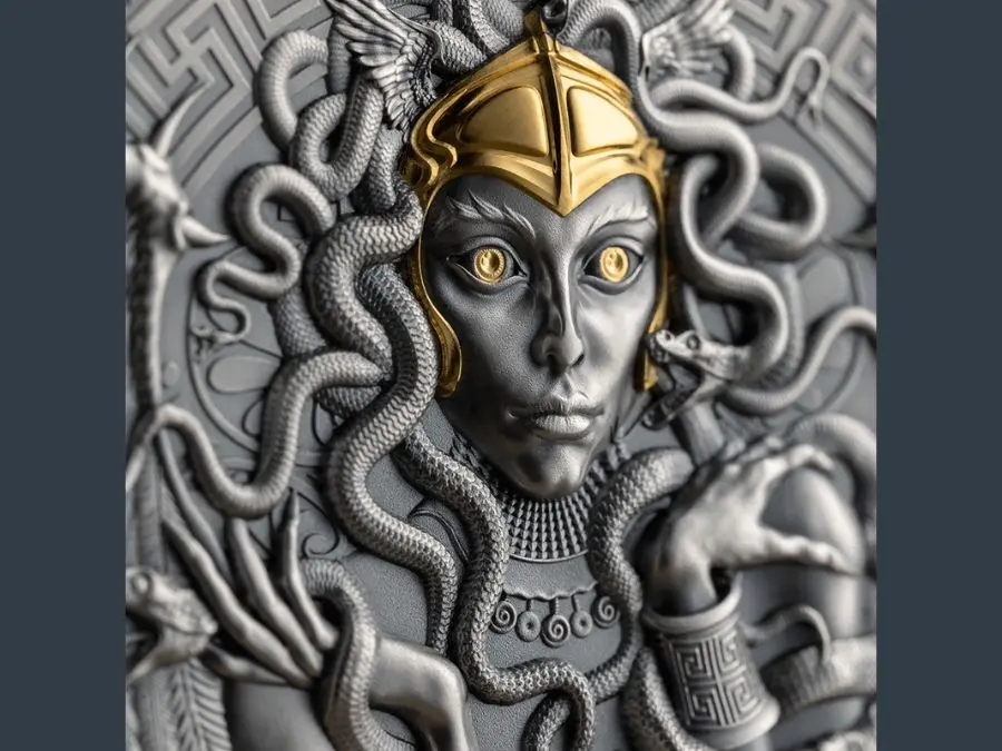 Phân tích nghệ thuật xu bạc Medusa Phân tích nghệ thuật xu bạc Medusa