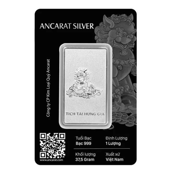 Bạch Lân Thịnh Vượng .999 Silver Bar.webp