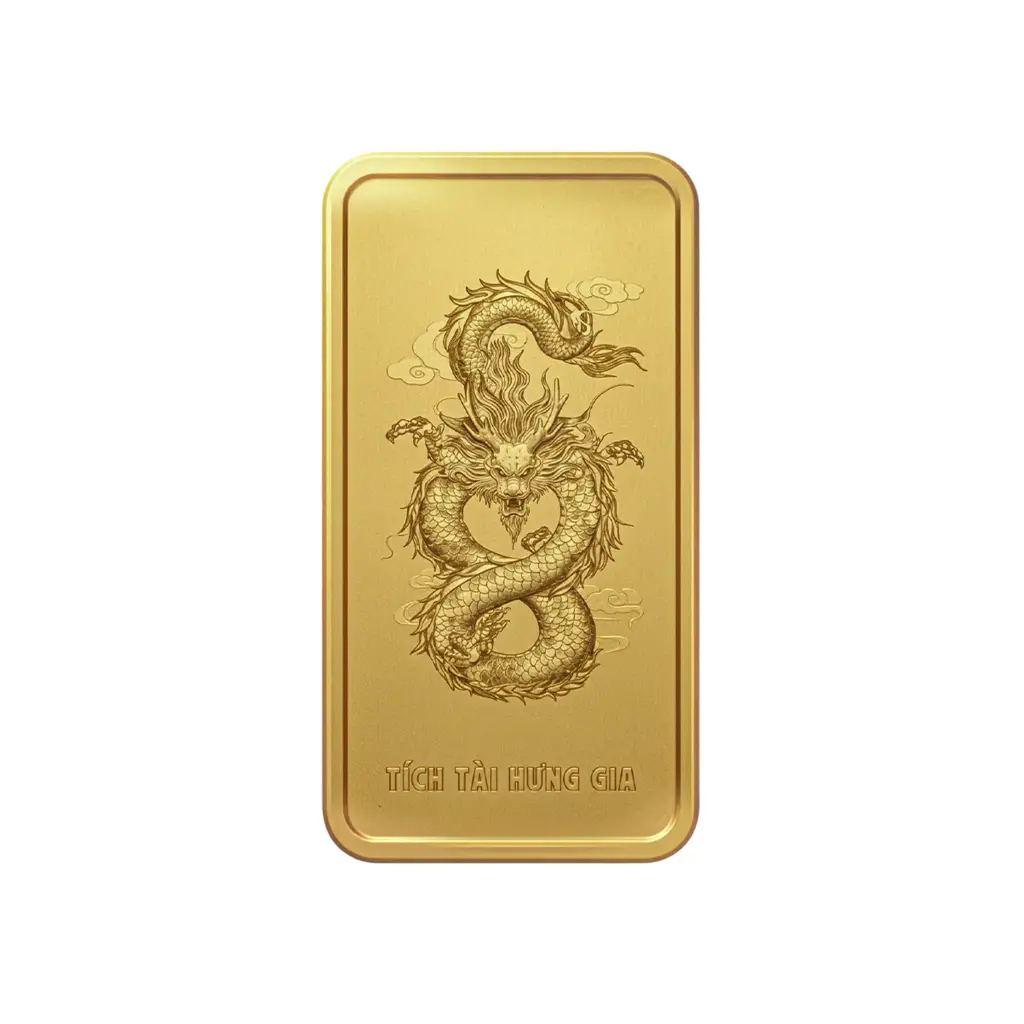 Vàng mỹ nghệ Kim Long Quảng Tiến 1 phân .9999 