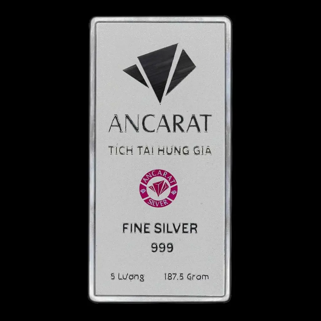 Bắc Sư Tử 5 lượng .999 Silver Bar