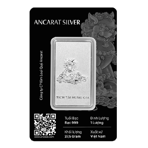 Bạch Lân Thịnh Vượng .999 Silver Bar