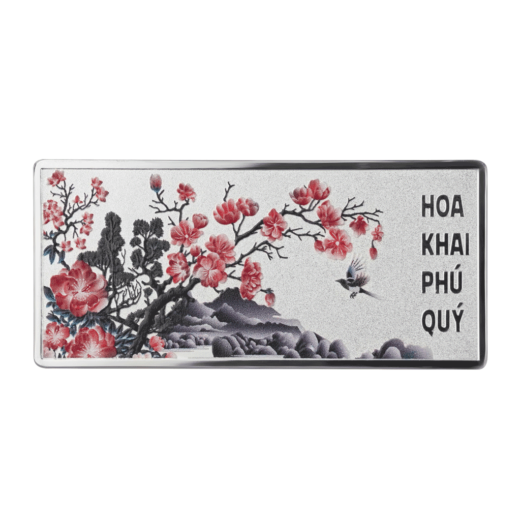 [BM09] Hoa Khai Phú Quý 1 Lượng 999 Silver Bar